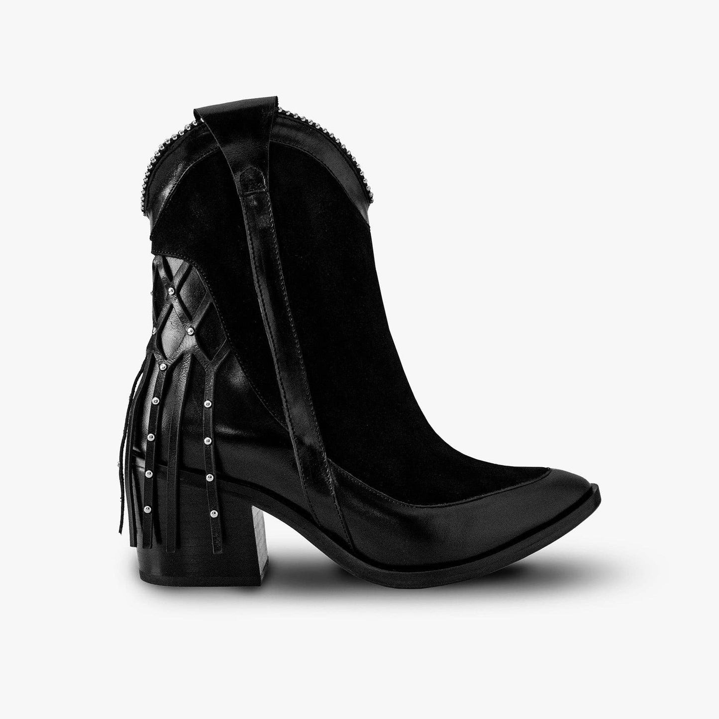 BALA DI GALA SHORT BLACK BOOTS 9 US