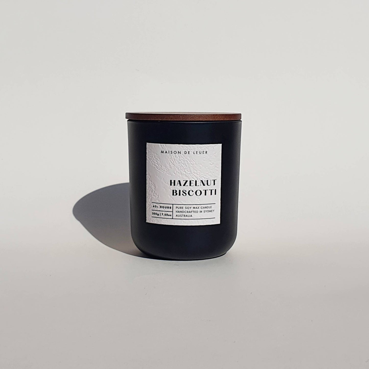Maison De Lueur - Hansel + Gretel | Gingerbread | 200g Luxe Eco Soy Candle: Matte Black