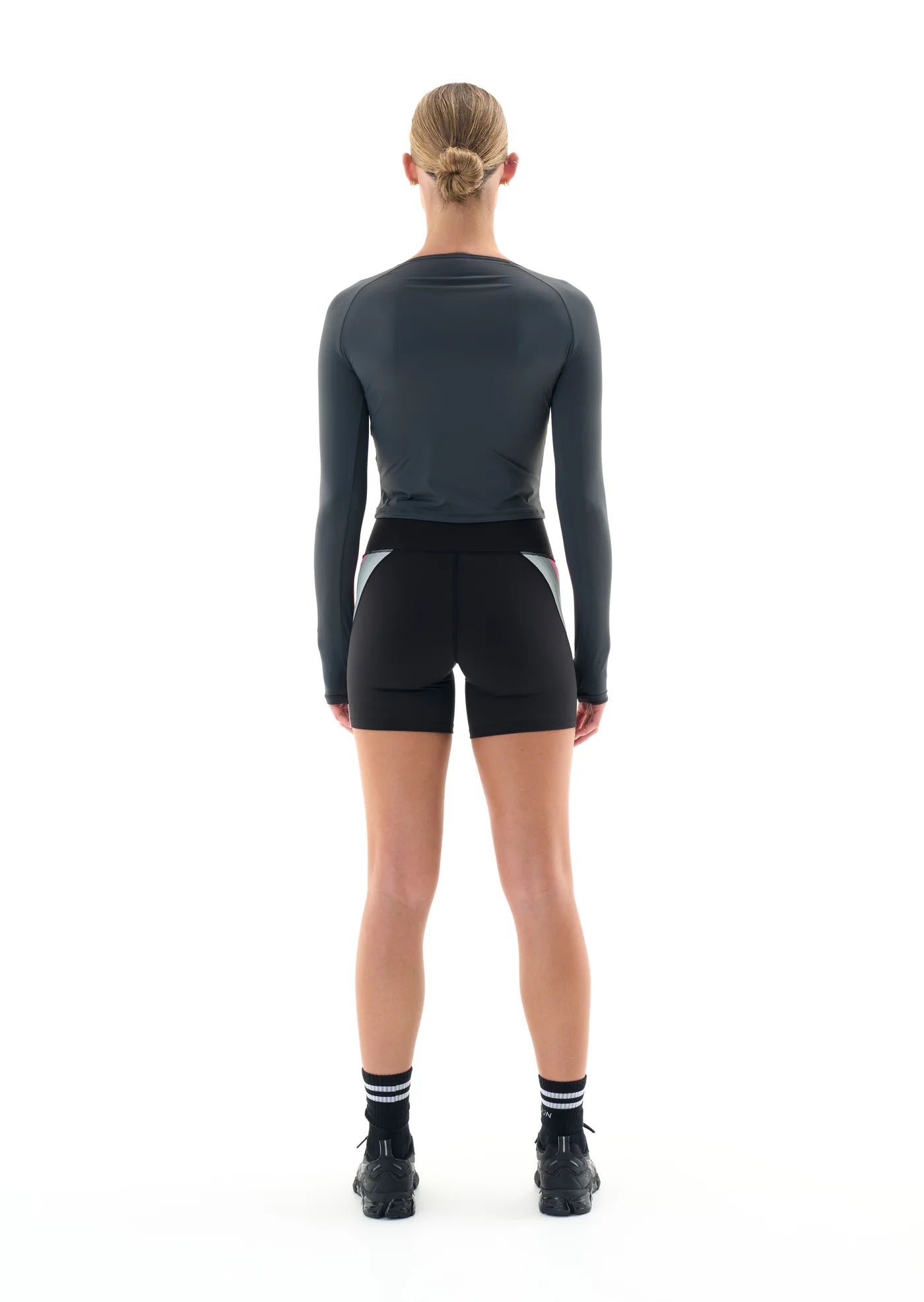 P.E Nation AZZURRA LS TOP IN DARK SHADOW