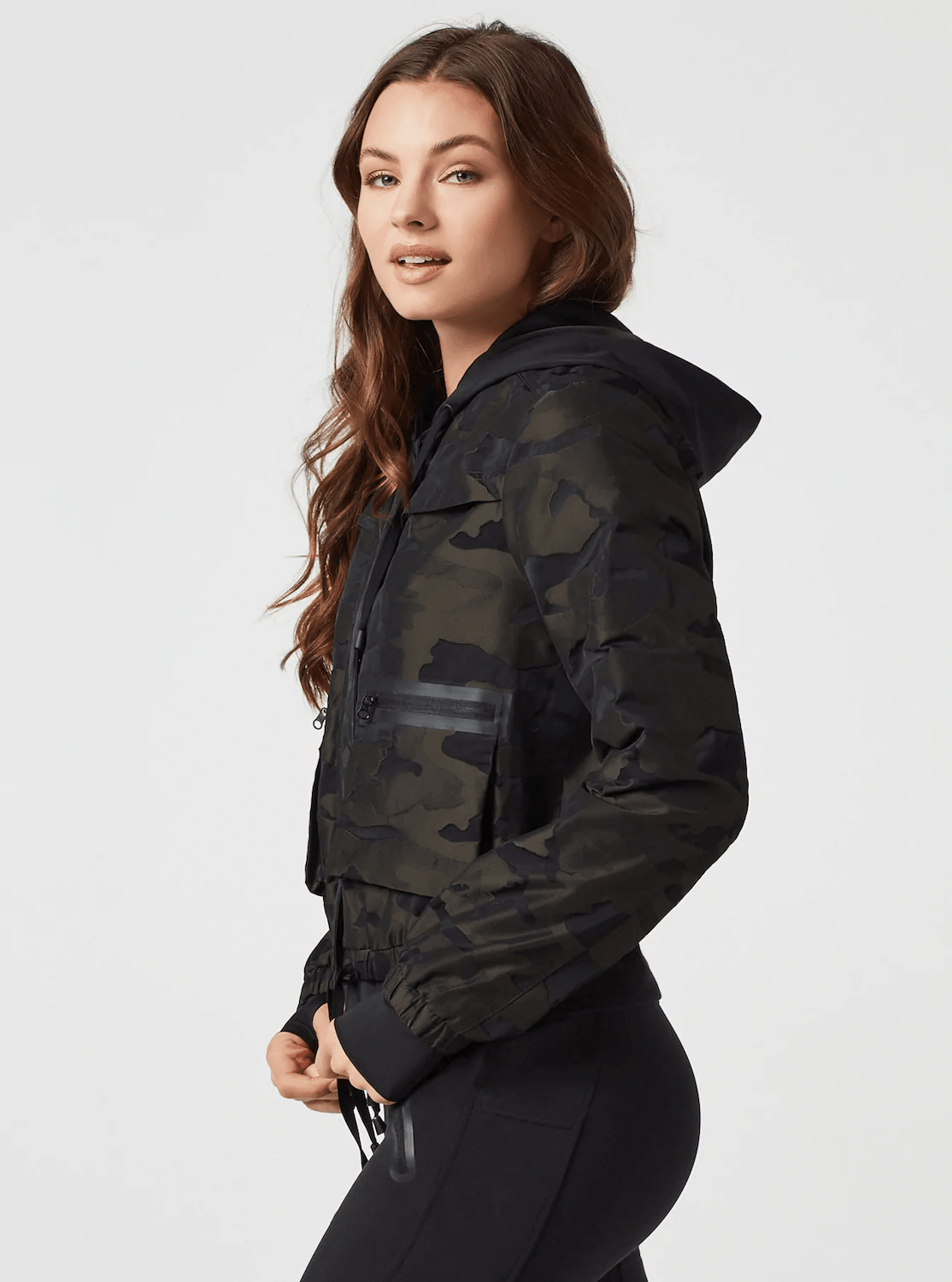 Blanc Noir Skyfall Aviator Jacket - Olive Camo - Kota Wellness