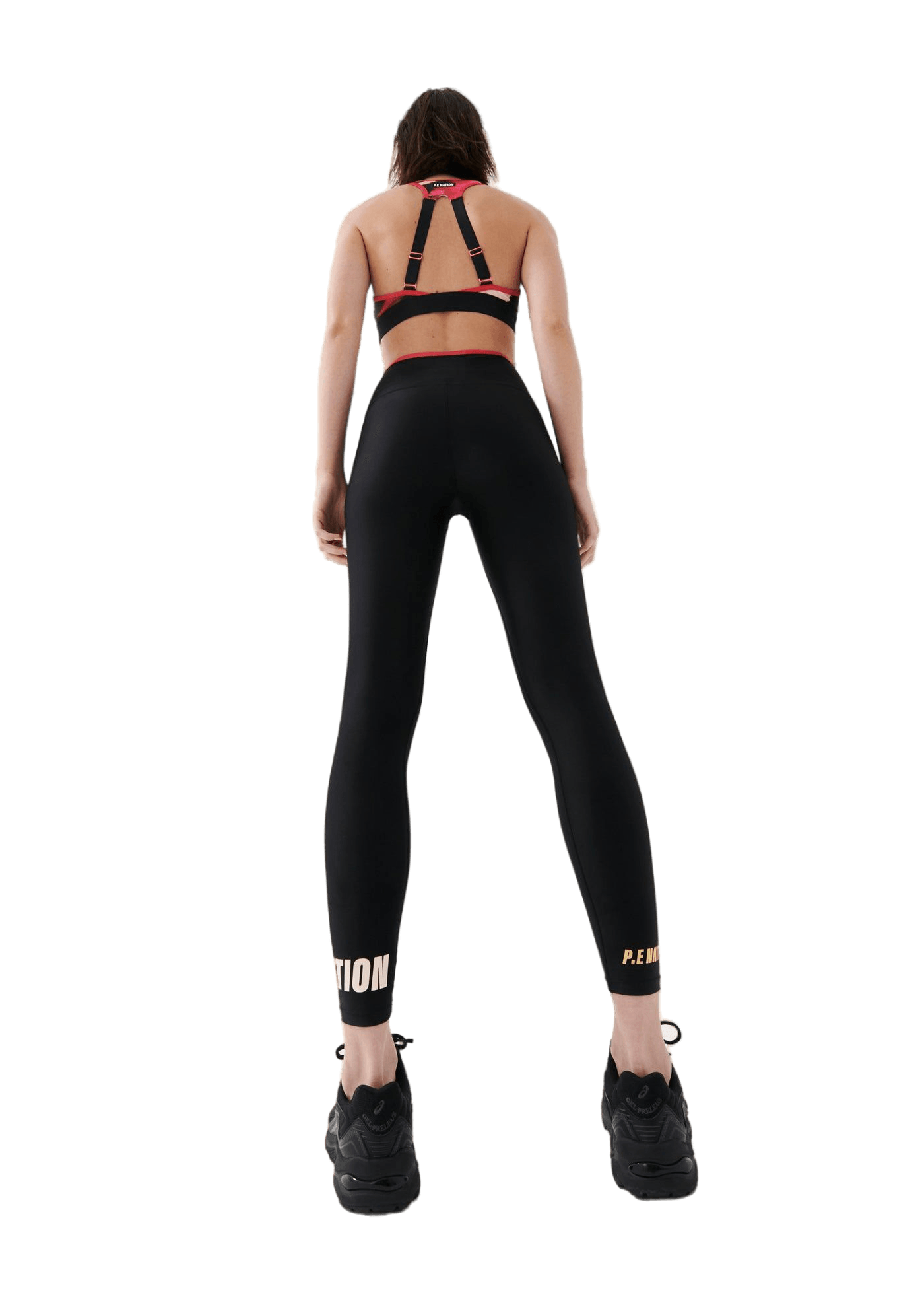 P.E. Nation Double Under Legging - Black - Kota Wellness