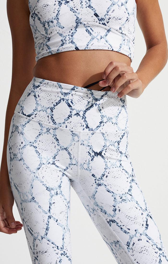 Varley Let's Go High Rise Legging 25 - White Snake - Kota Wellness