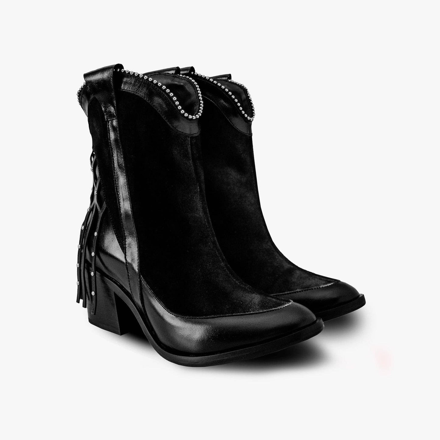 BALA DI GALA SHORT BLACK BOOTS 9 US
