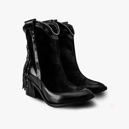 BALA DI GALA SHORT BLACK BOOTS 9 US