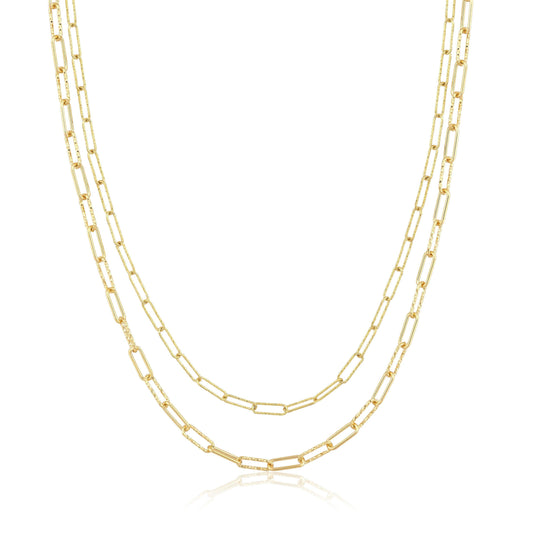 Ela Rae Jewelry Llc. - Sparkle chain | double layer