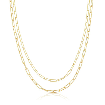 Ela Rae Jewelry Llc. - Sparkle chain | double layer
