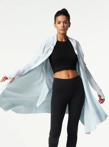 Blanc Noir Huntress Cardigan - Ballard Blue