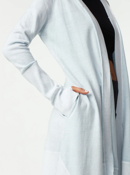Blanc Noir Huntress Cardigan - Ballard Blue