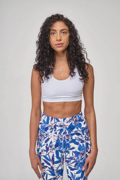 SEAAV Contrast Bra - White