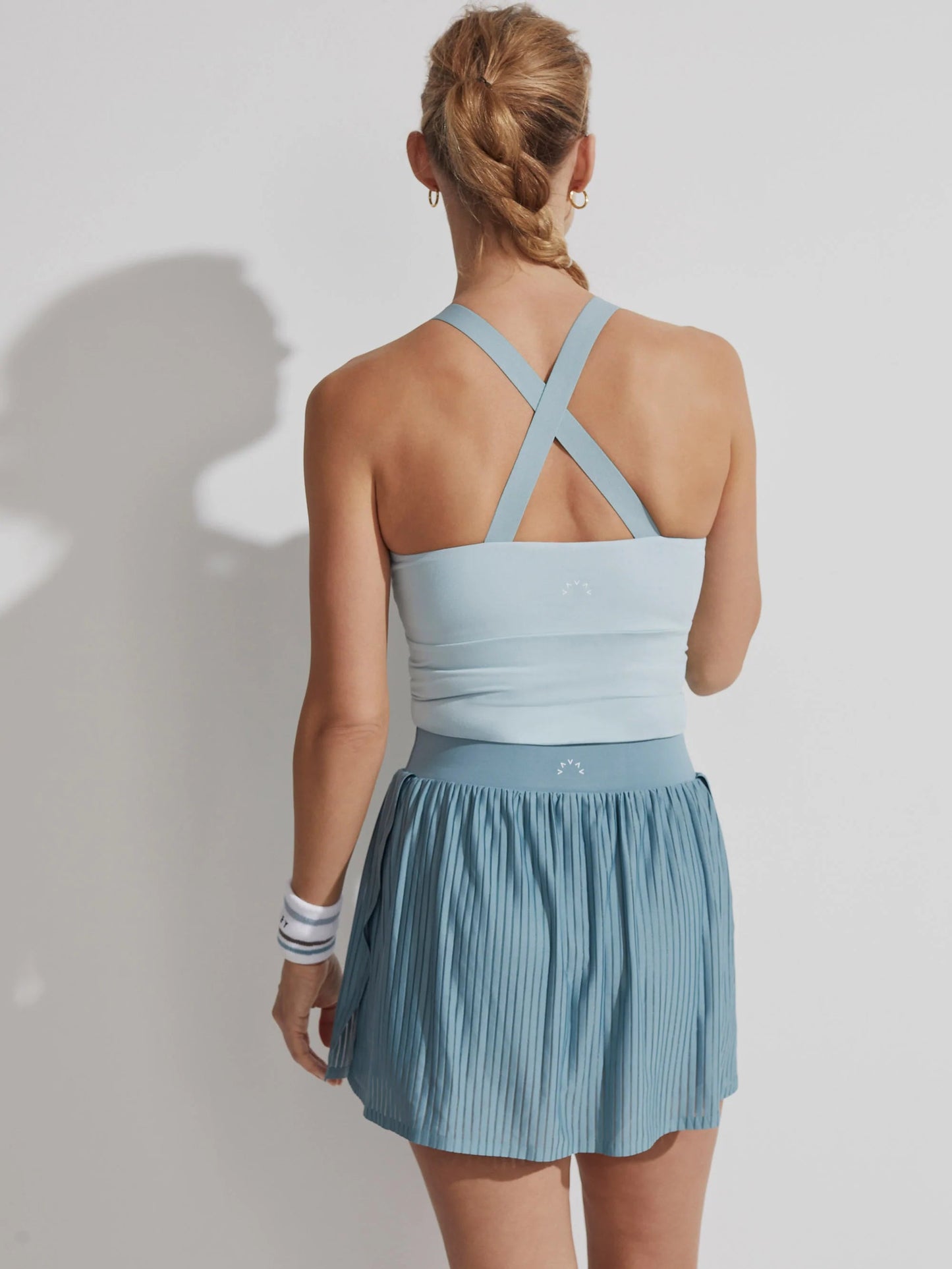 Varley Aster Skort - Smoke Blue