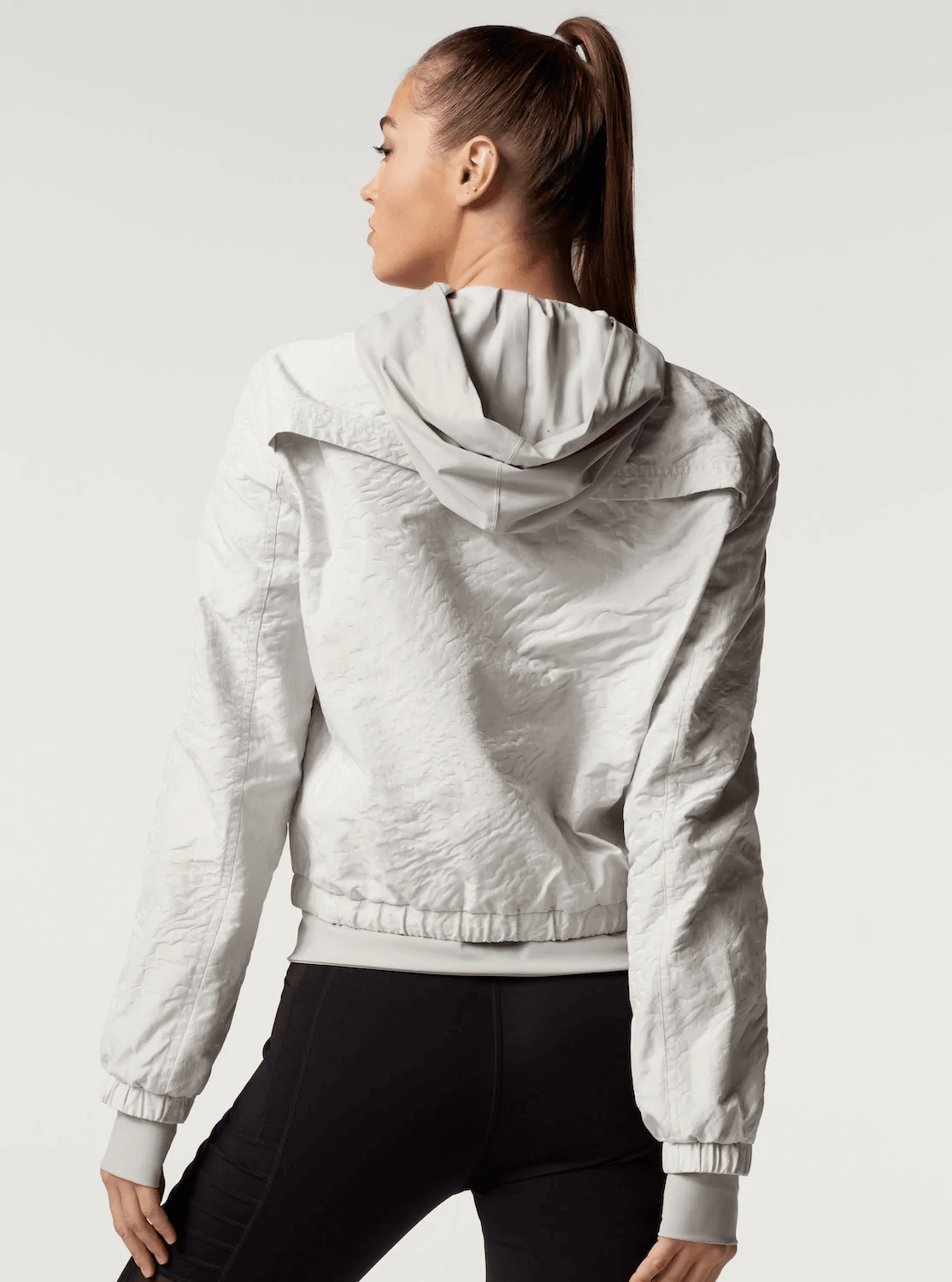 Blanc Noir Delilah Skyfall Jacket - Grey/White - Kota Wellness