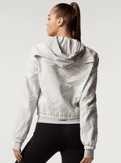 Blanc Noir Delilah Skyfall Jacket - Grey/White - Kota Wellness