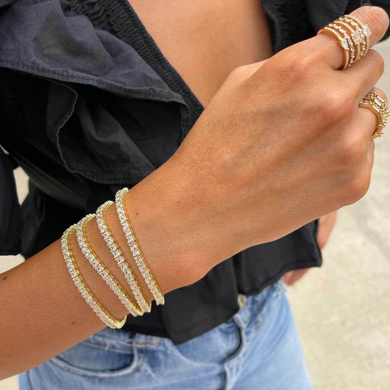 Bracha Dolly Tennis Bracelet - Kota Wellness