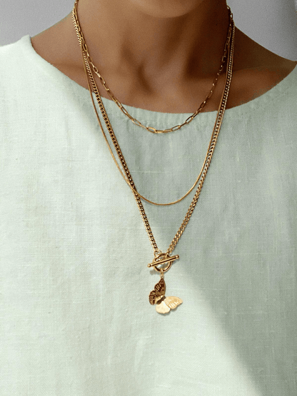 Bracha Wander Butterfly Necklace - Kota Wellness
