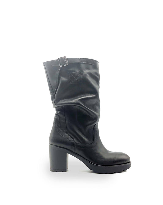 Eccellenza Donna LONG ITALY BLACK Boots - Kota Wellness