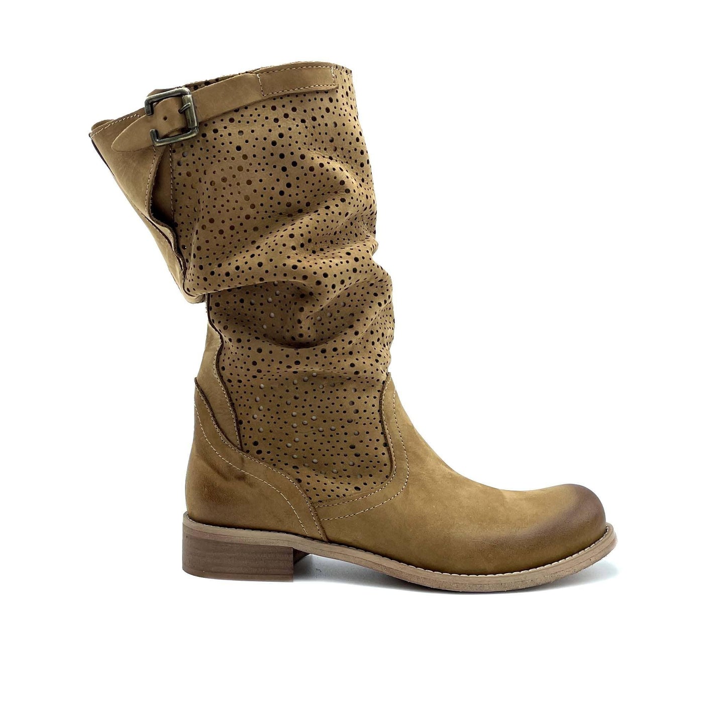 Eccellenza Donna Made in Italy Handmade Leather Boots - Nubuck - Kota Wellness