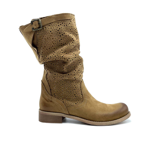 Eccellenza Donna Made in Italy Handmade Leather Boots - Nubuck - Kota Wellness