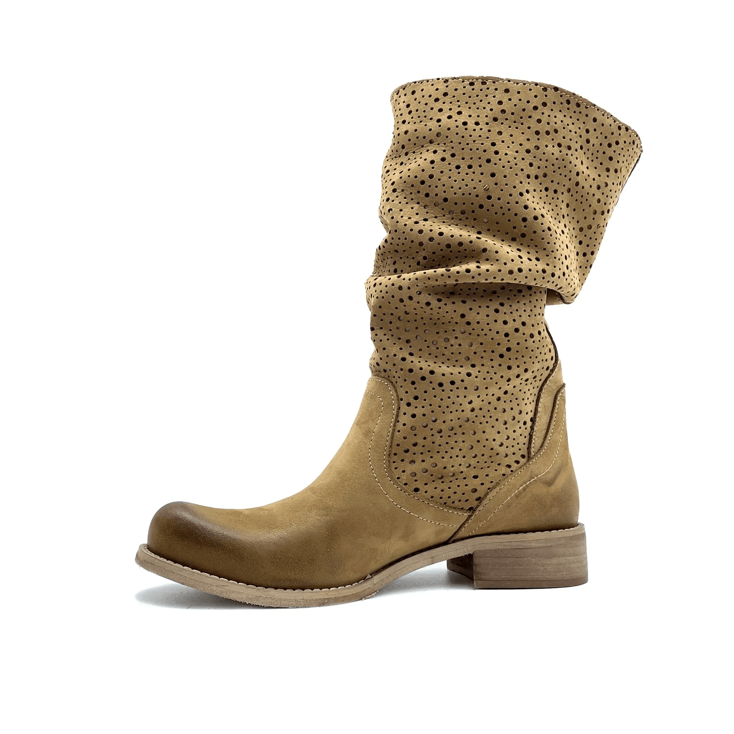 Eccellenza Donna Made in Italy Handmade Leather Boots - Nubuck - Kota Wellness