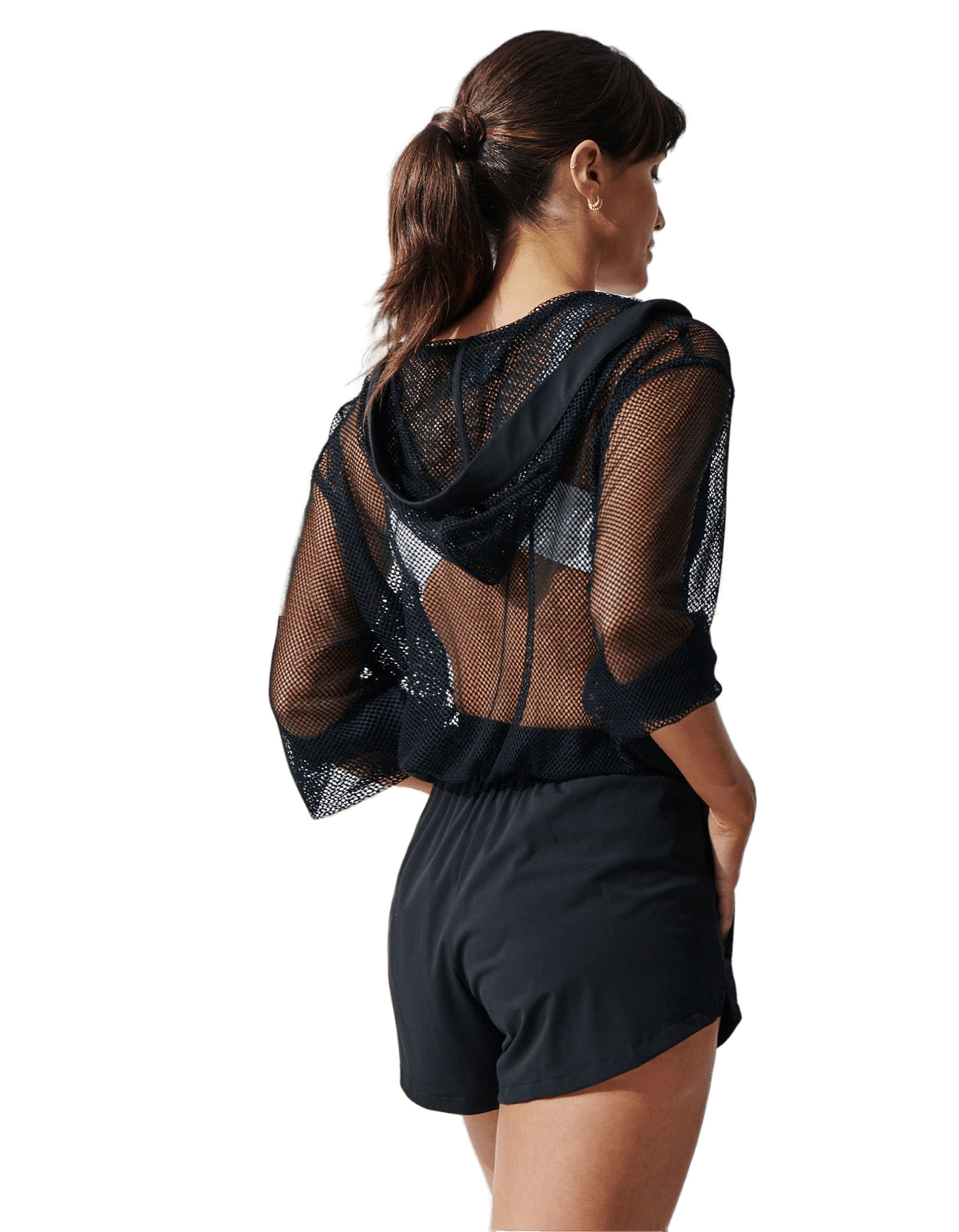 Heroine Sport Mesh Breathe Pullover - Black - Kota Wellness