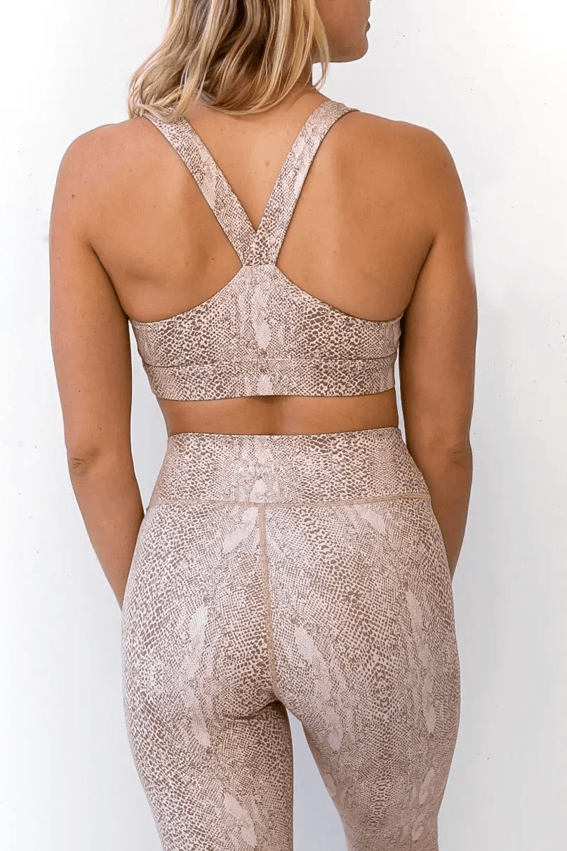 Kavala Collective Seseh Crop Top - Snakeskin - Kota Wellness