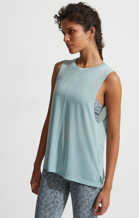 Varley Mariposa Tank - Gray Mist