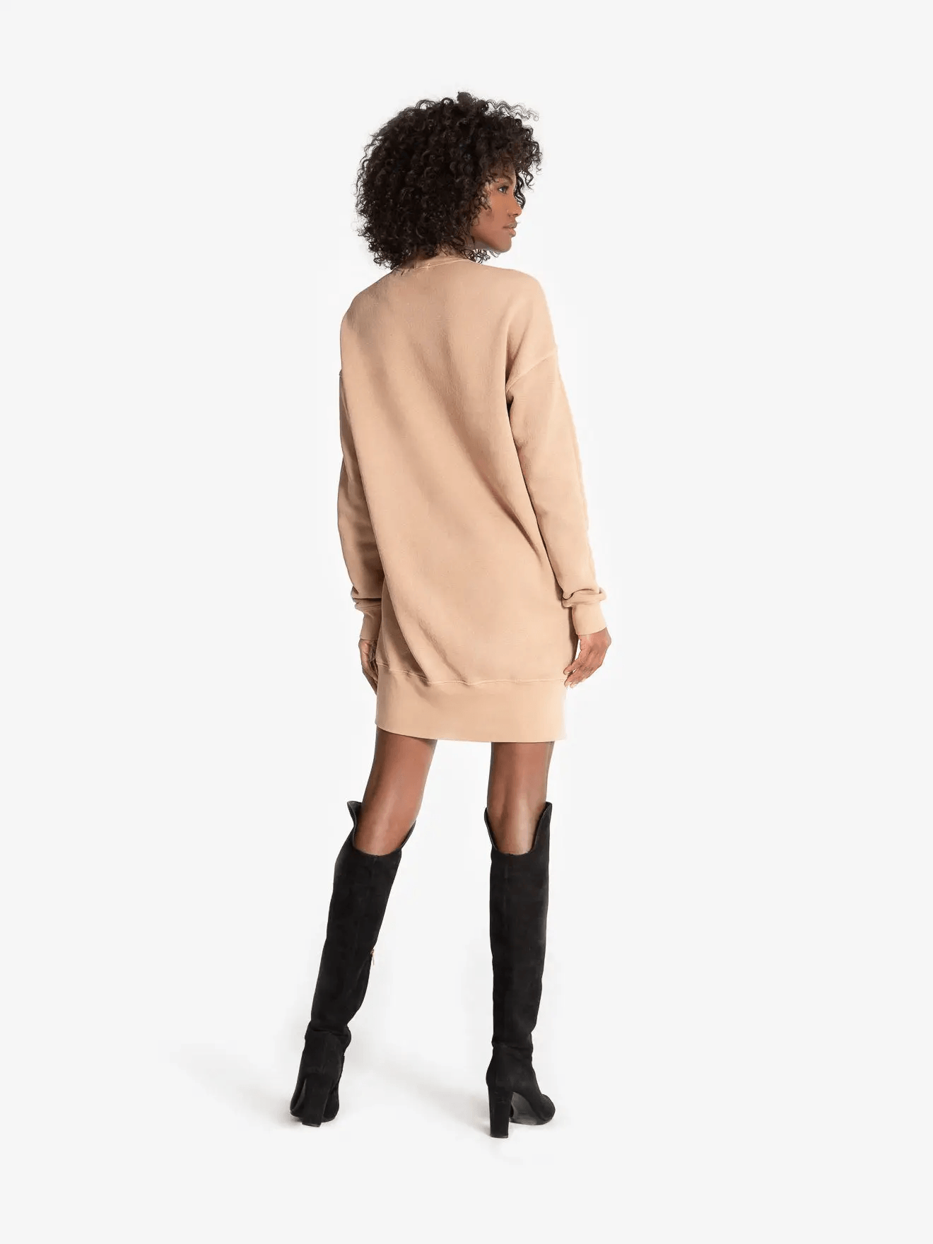 n:philanthropy Pari Dress - Camel - Kota Wellness