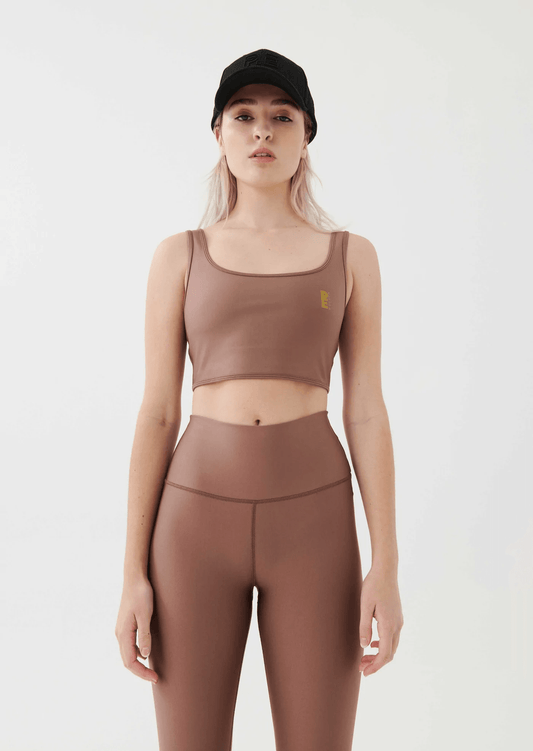 P.E. Nation All Around Sports Bra - Acorn - Kota Wellness