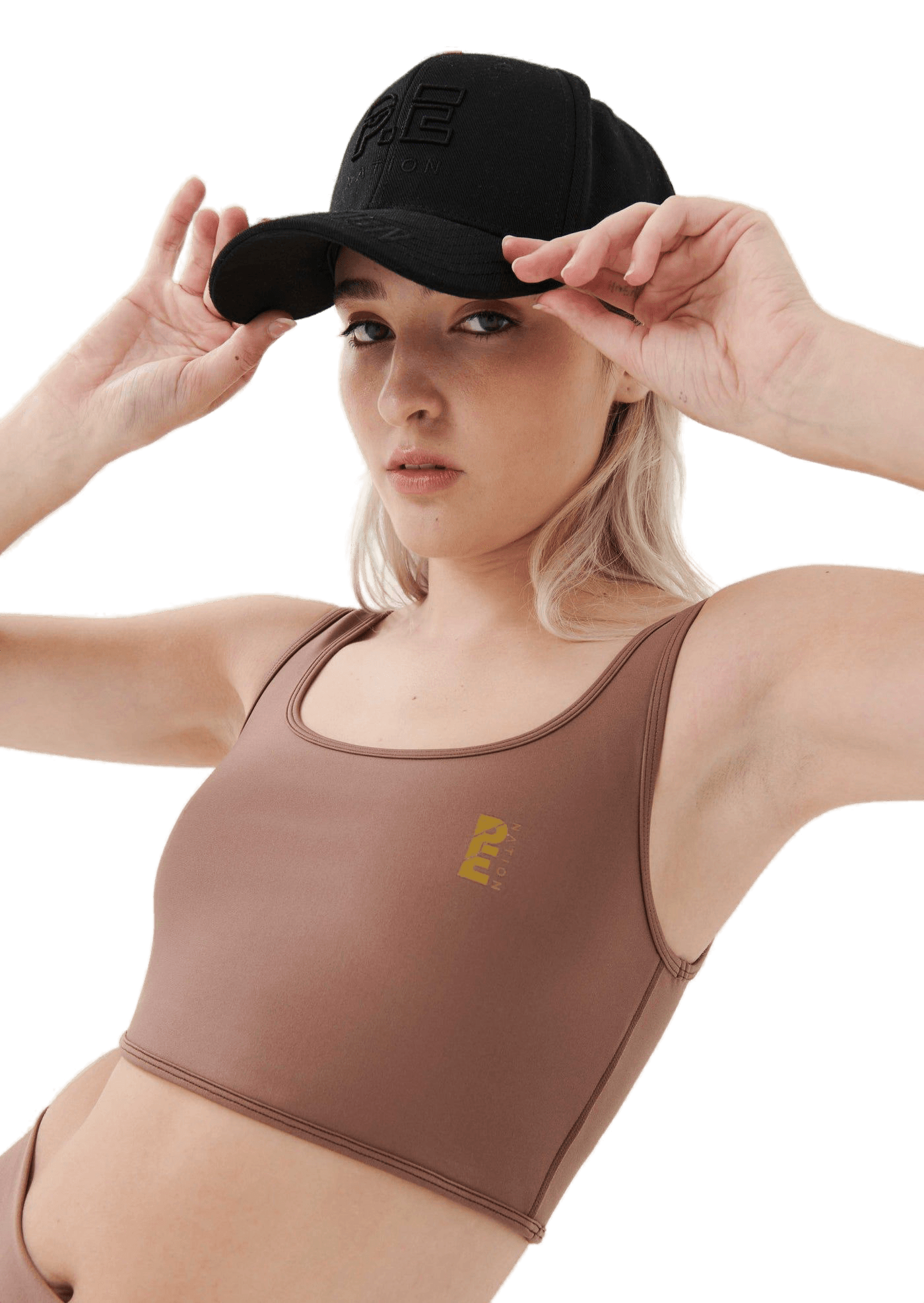 P.E. Nation All Around Sports Bra - Acorn - Kota Wellness