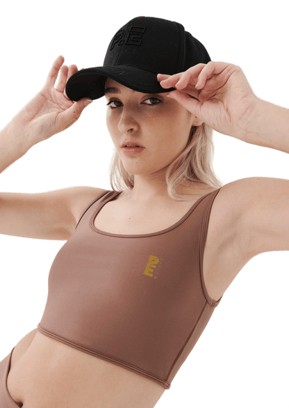 P.E. Nation All Around Sports Bra - Acorn - Kota Wellness