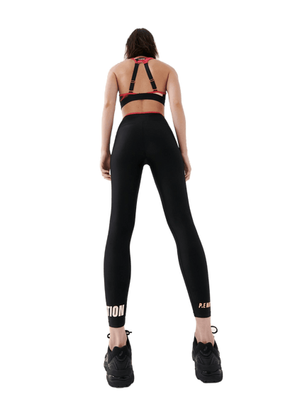 P.E. Nation Double Under Legging - Black - Kota Wellness