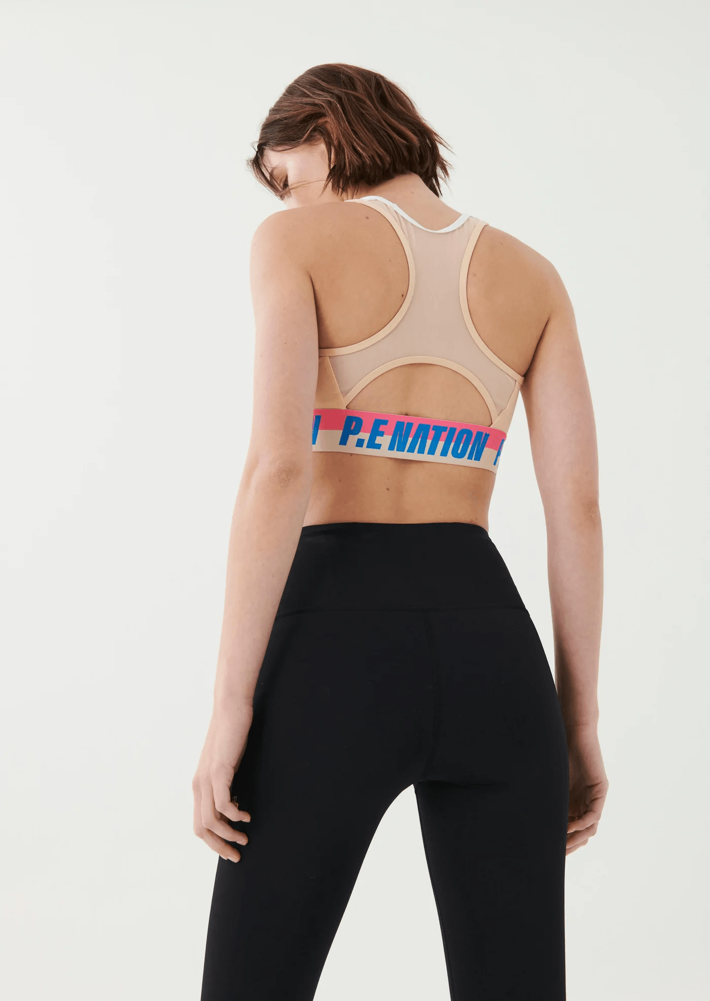 P.E. Nation Gravity Sports Bra - Optic White - Kota Wellness