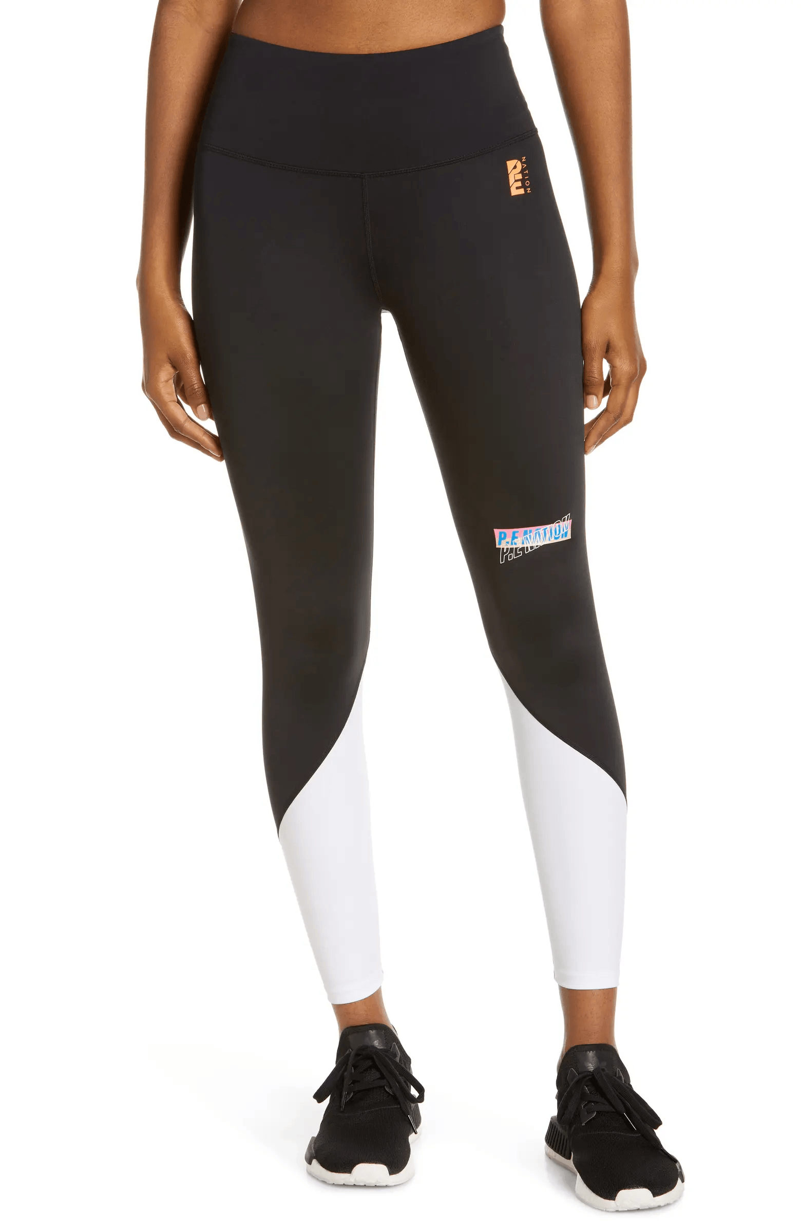 P.E. Nation Half Volley Legging - Black - Kota Wellness