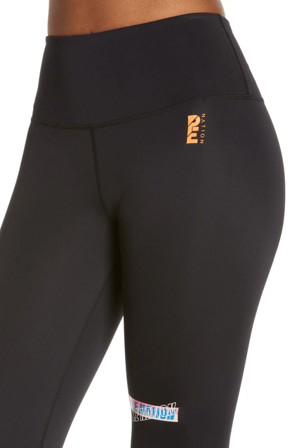 P.E. Nation Half Volley Legging - Black - Kota Wellness
