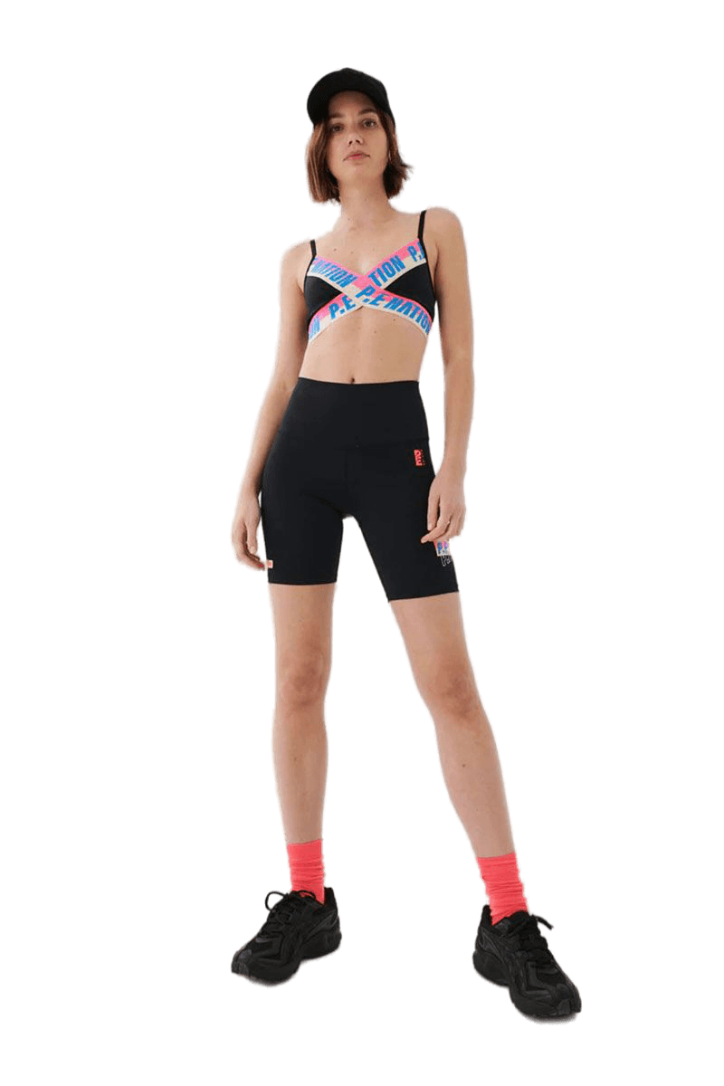 P.E. Nation Tiebreak Short - Black - Kota Wellness