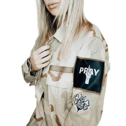 PCH the Label Dior Inspired Authentic Vintage Military Camp Jacket - Kota Wellness