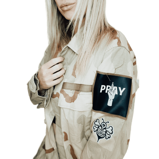 PCH the Label Dior Inspired Authentic Vintage Military Camp Jacket - Kota Wellness