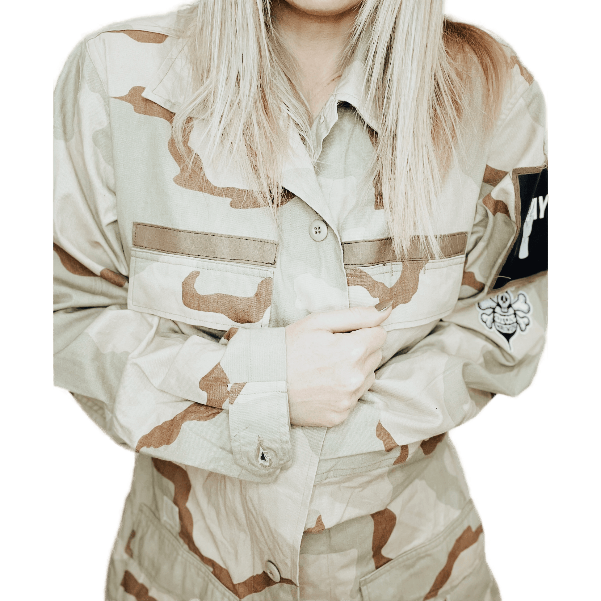 PCH the Label Dior Inspired Authentic Vintage Military Camp Jacket - Kota Wellness