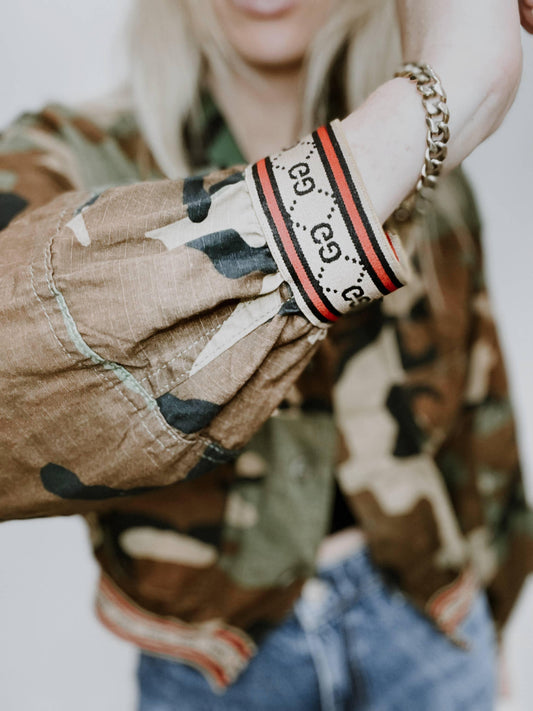 PCH the Label Gucci Inspired Authentic Military Bomber Jacket - Kota Wellness
