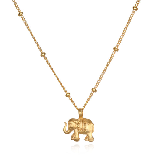 Satya Stand in Strength Elephant Necklace - Kota Wellness