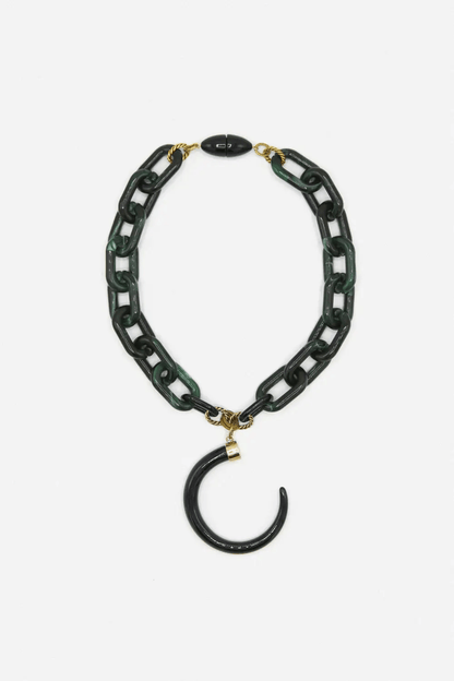 Sita Nevado Antonia Horn Statement Piece Necklace - Kota Wellness