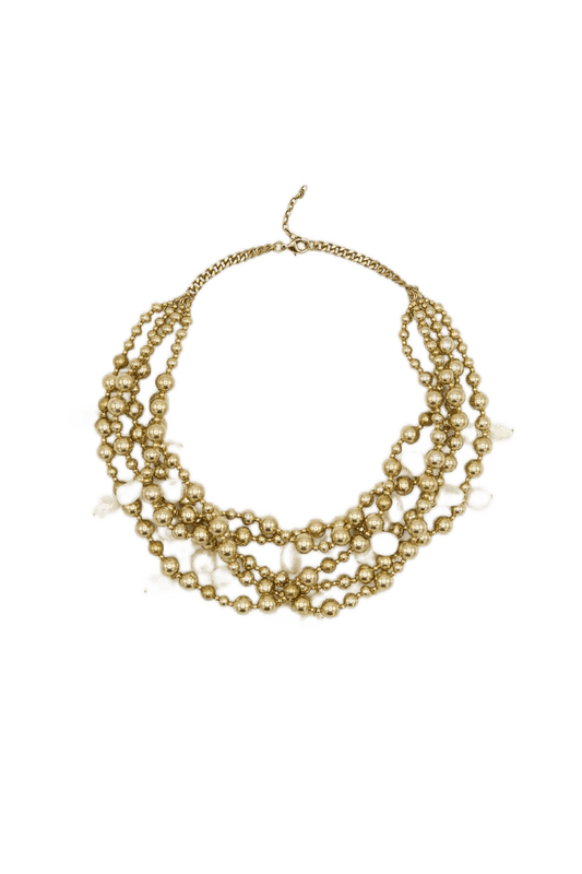 Sita Nevado Beaded Freshwater Pearl Layer Necklace - Kota Wellness