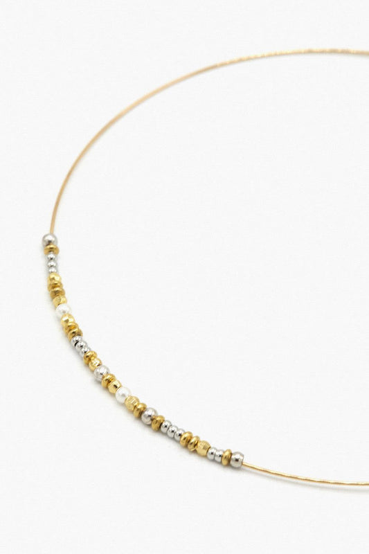Sita nevado Layer Beaded Choker Necklace - Kota Wellness