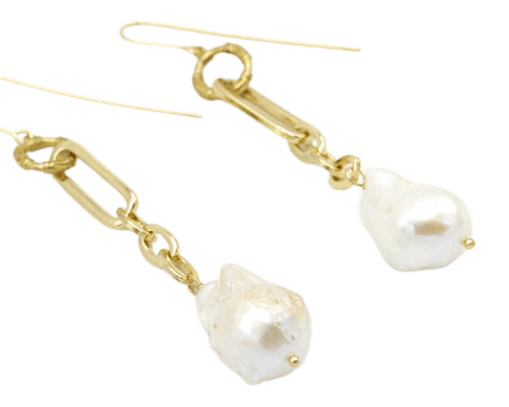 Sita Nevado Made in Spain Pearl Drop Earrings - Kota Wellness