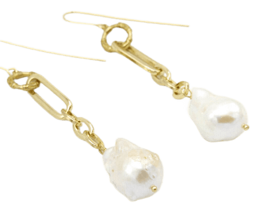 Sita Nevado Made in Spain Pearl Drop Earrings - Kota Wellness