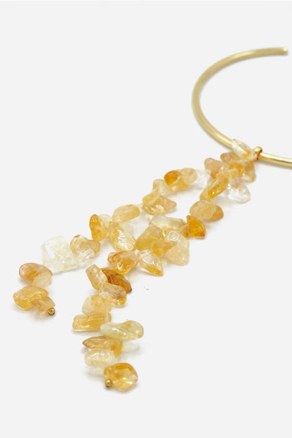 Sita Nevado Topaz Crystal Choker Necklace - Kota Wellness
