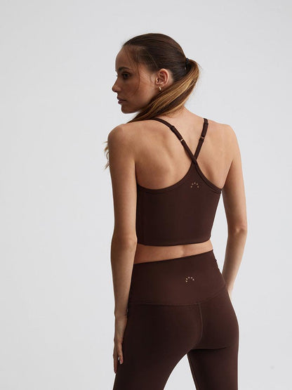 Varley Always Surrey Bra - Coffee Bean - Kota Wellness