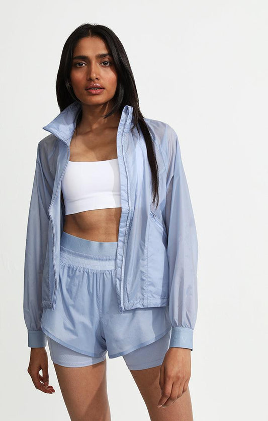 Varley Diego Windbreaker - Zen Blue - Kota Wellness