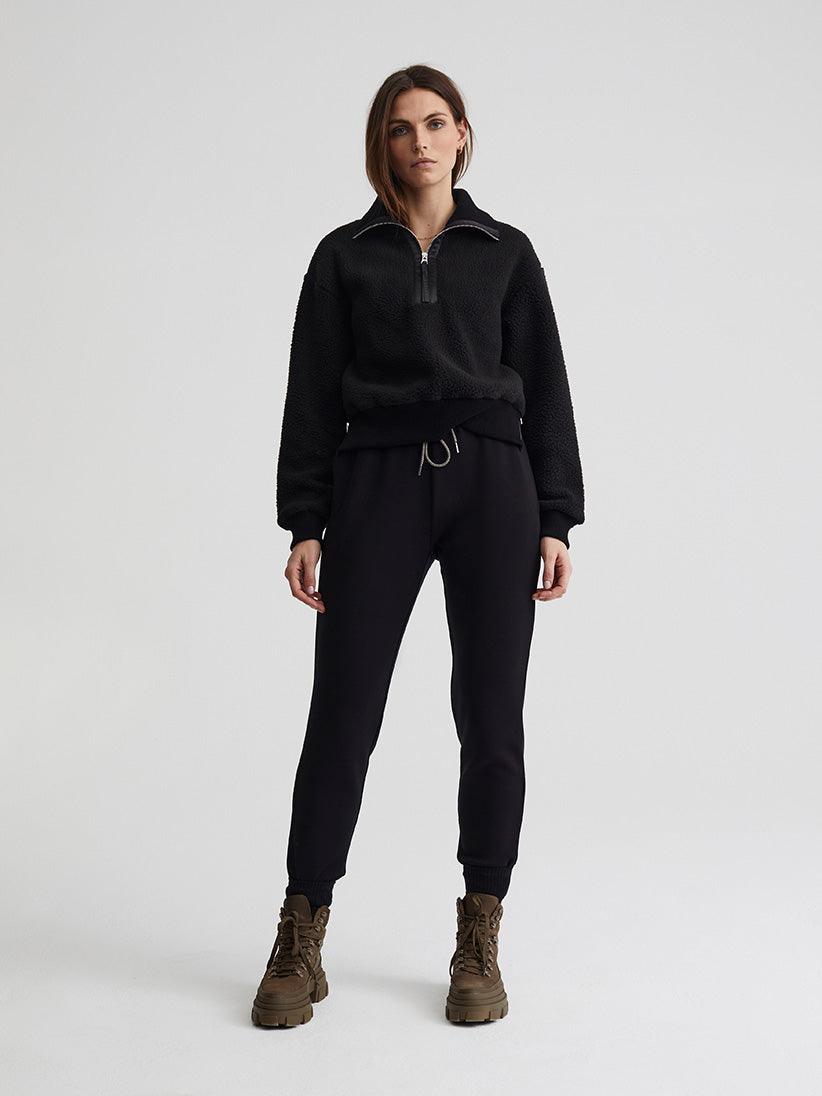 Varley Iowa Sweat Pant - Black - Kota Wellness