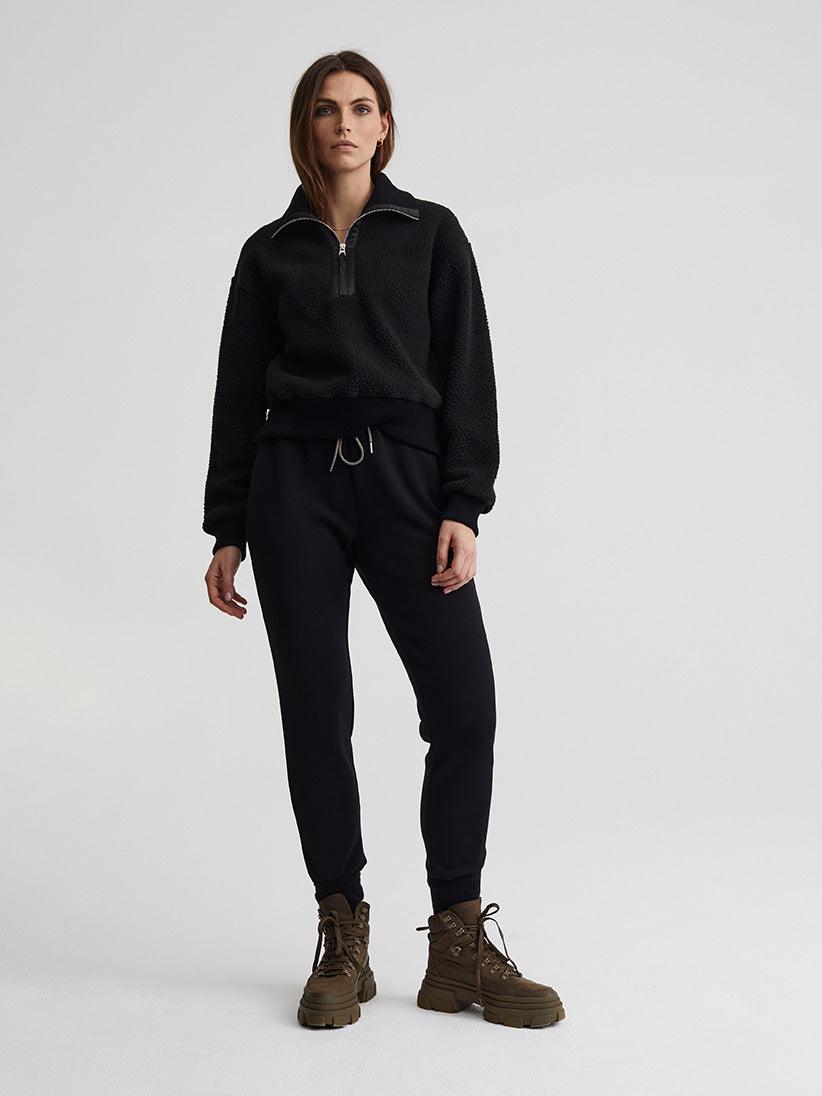 Varley Iowa Sweat Pant - Black - Kota Wellness