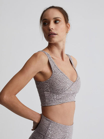Varley Let's Move Kellam Bra - Fragment Cheetah - Kota Wellness